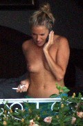 Sienna Miller nude in topless