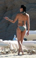 Teri Hatcher in bikini at the beach