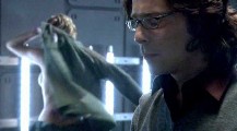 Tricia Helfer in "Battlestar Galactica"