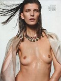 Valerija Kelava nude in Vogue RU
