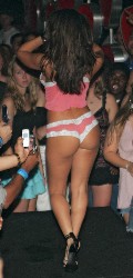 Vida Guerra in Oxygen Lounge Lingerie Fashion Show