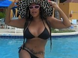 Wendy Williams in vacation in Antigua