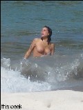 Amy Winehouse nude in Topless swimming