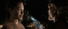 Angelina Jolie nude in Beowulf
