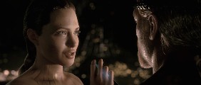 Angelina Jolie nude in Beowulf