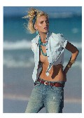 Anja Rubik nude in Vogue FR