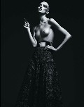 Anja Rubik nude in Vogue JP