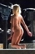 Anna Faris nude in On the set of What's My Number