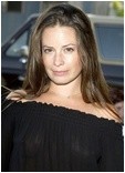 Holly Marie Combs in see through top