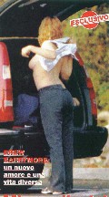 Drew Barrymore nude in changing clothes