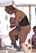 Billie Piper nude in topless at the beach