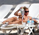 Billie Piper nude in Topless sunbathing