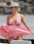 Britney Spears in thong bikini