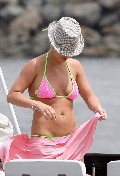 Britney Spears in thong bikini