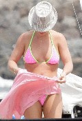 Britney Spears in thong bikini