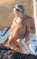 Candice Swanepoel nude in Beach photos