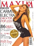 Carmen Electra nude in Maxim MX