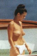 Catherine Zeta-Jones nude in Topless swimming