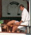 Catherine Zeta-Jones nude in Topless swimming