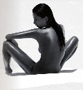 Catrinel Menghia  nude in nude photo shoot