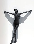 Catrinel Menghia  nude in nude photo shoot