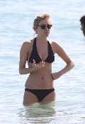Chloë Sevigny in black bikini