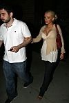 Christina Aguilera in Christina's ample cleavage and her milky juggs
