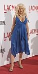 Christina Aguilera in Christina in sexy blue dress