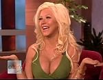 Christina Aguilera in The Ellen DeGeneres Show