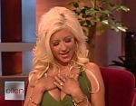 Christina Aguilera in The Ellen DeGeneres Show