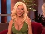 Christina Aguilera in The Ellen DeGeneres Show