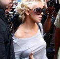 Christina Aguilera in Christina's pre-baby look and perky nips