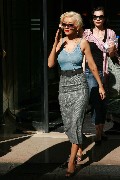 Christina Aguilera in Pre-baby Christina's see thrus