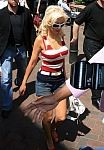 Christina Aguilera in Christina's spread wide