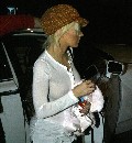 Christina Aguilera in see through