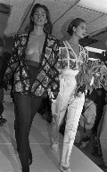 Cindy Crawford nude in catwalk oops