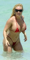Nicole Austin - Coco in red bikini