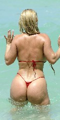 Nicole Austin - Coco in red bikini