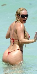 Nicole Austin - Coco in red bikini