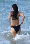 Courteney Cox nude in bikini nipple slip