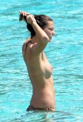Daria Werbowy nude in topless