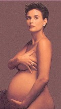 Demi Moore nude in Vanity Fair