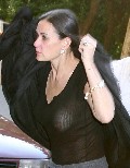 Demi Moore in see  through