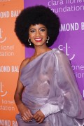 Ebonee Davis in see  through