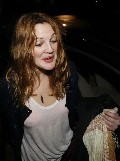 Drew Barrymore in see thru