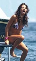 Elisabetta Gregoraci  in bikini