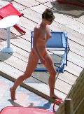 Elizabeth Hurley nude in Interviu