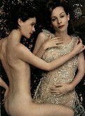 Embeth Davidtz in See through dress