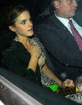 Emma Watson in side boob