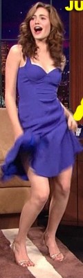 Emmy Rossum in Tonight show with Jay Leno